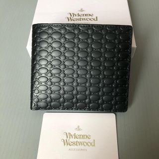 ヴィヴィアンウエストウッド(Vivienne Westwood)のヴィヴィアン折り財布 モノグラム 本革 K06410 新品箱付(折り財布)