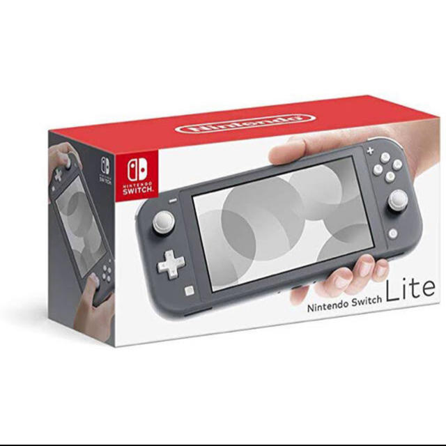 Nintendo Switch グレー 新品未使用 スイッチライト lightゲームソフト/ゲーム機本体