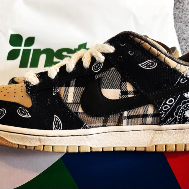 期間限定特価 TRAVIS SCOTT 26.5 SB × × LOW SCOTT NIKE TRAVIS NIKE SB DUNK DUNK LOW  26.5