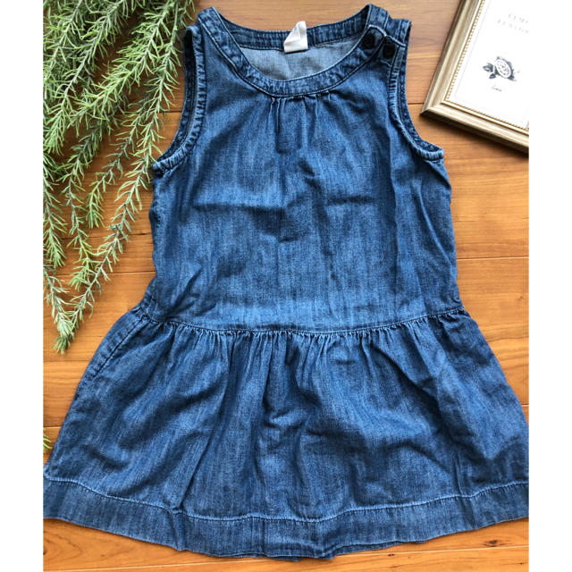 GAP Kids(ギャップキッズ)のGAPワンピース110 キッズ/ベビー/マタニティのキッズ服女の子用(90cm~)(ワンピース)の商品写真