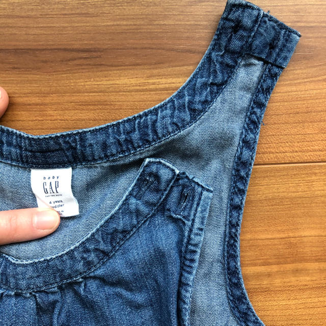 GAP Kids(ギャップキッズ)のGAPワンピース110 キッズ/ベビー/マタニティのキッズ服女の子用(90cm~)(ワンピース)の商品写真