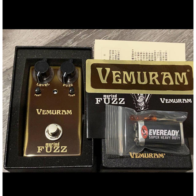 新品! Vemuram Myriad Fuzz ファズ-