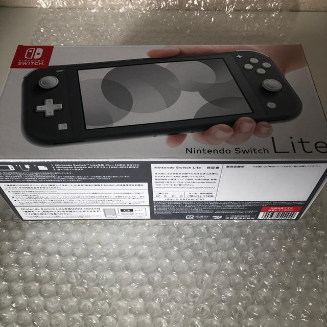 新品未使用Nintendo Switch Lite  グレー