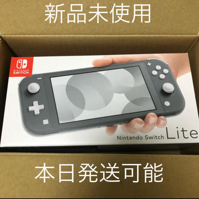 Nintendo Switch - 新品未使用 Nintendoスイッチ ライト グレーの+