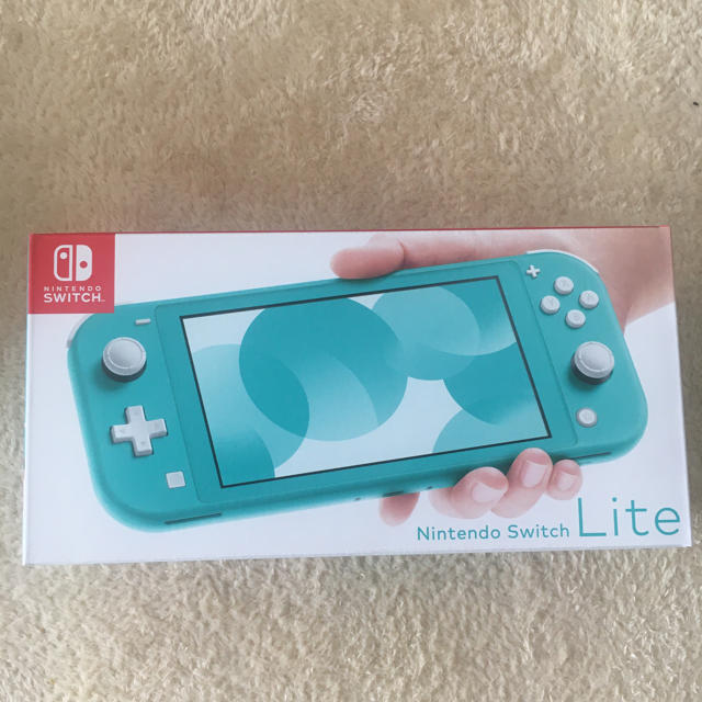 Nintendo Switch(ニンテンドースイッチ)のNintendo Switch lite ターコイズ エンタメ/ホビーのゲームソフト/ゲーム機本体(携帯用ゲーム機本体)の商品写真