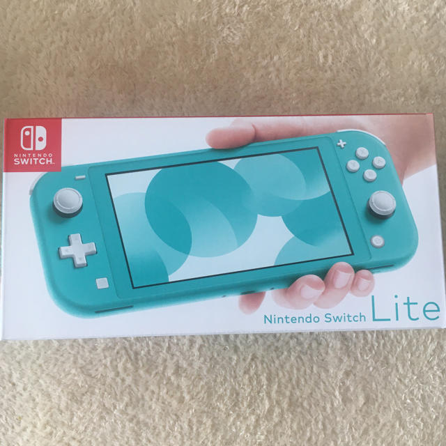 Nintendo Switch(ニンテンドースイッチ)のNintendo Switch lite ターコイズ エンタメ/ホビーのゲームソフト/ゲーム機本体(家庭用ゲーム機本体)の商品写真