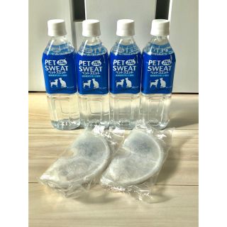 ペットスエット500ml4本　ピュアクリスタルフィルター2個セット(猫)