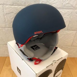 バートン(BURTON)のanon HELO2.0 ヘルメット　青色　XL(ウエア/装備)