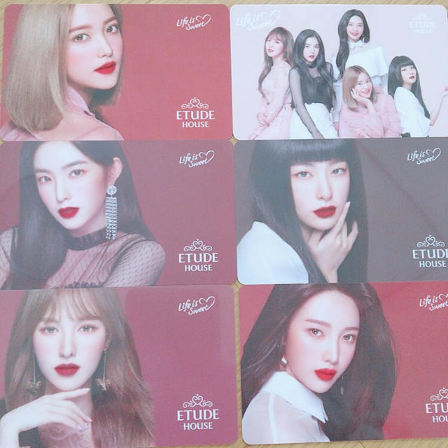 red velvet カード エンタメ/ホビーのCD(K-POP/アジア)の商品写真