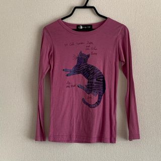 アンディウォーホル(Andy Warhol)の猫ちゃんTシャツ　アンディウォーホル　パープル(Tシャツ/カットソー)