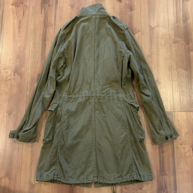 HYKE(ハイク)のgreenミリタリーコート レディースのジャケット/アウター(ミリタリージャケット)の商品写真