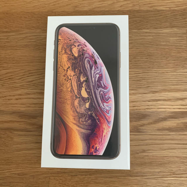 新品未開封　iPhone XS MAX 256GB ゴールド　SIMフリー