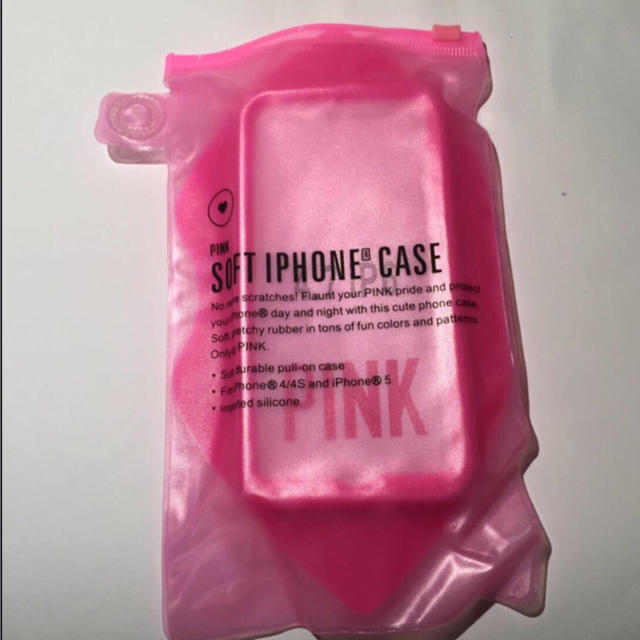 Victoria's Secret(ヴィクトリアズシークレット)の新品ヴィクトリアpink スマホケース スマホ/家電/カメラのスマホアクセサリー(モバイルケース/カバー)の商品写真