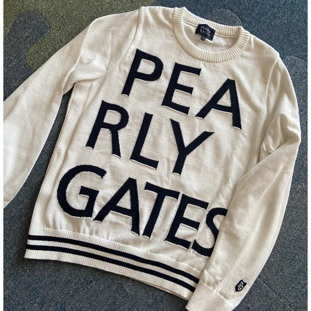 PEARLY GATES(パーリーゲイツ)のPEARLY GATES パーリーゲイツ 1 レディースセーター スポーツ/アウトドアのゴルフ(ウエア)の商品写真