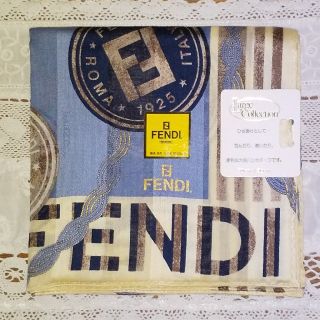 フェンディ(FENDI)のFENDI フェンディ 大判 ハンカチーフ 新品(ハンカチ)