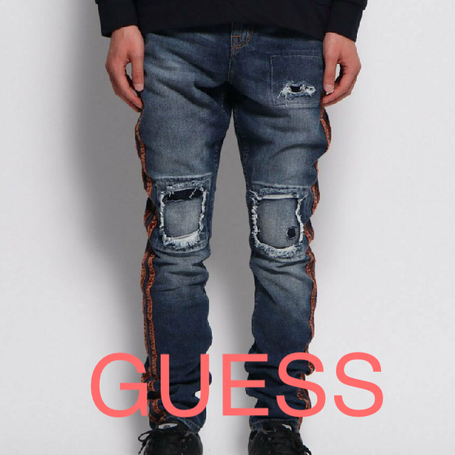 GUESS ゲス サイドラインジーンズ