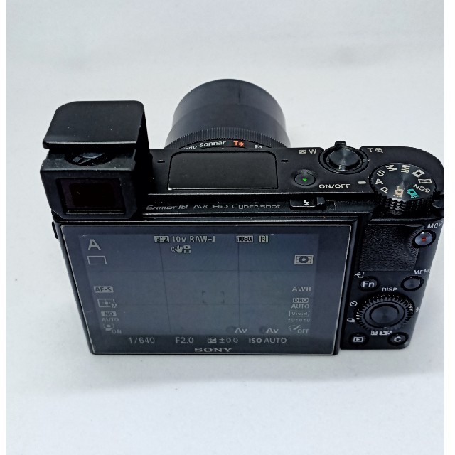 SONY(ソニー)のRX100M3　SONY Cyber−Shot RX 純正予備バッテリー付き スマホ/家電/カメラのカメラ(コンパクトデジタルカメラ)の商品写真