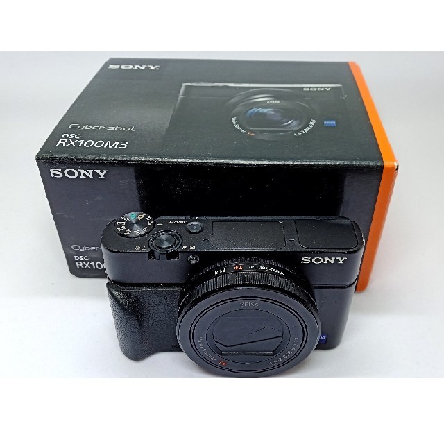SONY(ソニー)のRX100M3　SONY Cyber−Shot RX 純正予備バッテリー付き スマホ/家電/カメラのカメラ(コンパクトデジタルカメラ)の商品写真