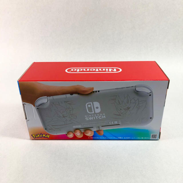 Nintendo Switch(ニンテンドースイッチ)のSwitch Lite ザシアン・ザマゼンタ 保証期間2020年7月まで エンタメ/ホビーのゲームソフト/ゲーム機本体(家庭用ゲーム機本体)の商品写真