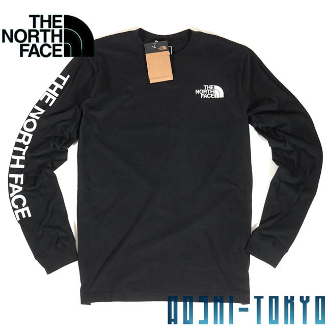 THE NORTH FACE(ザノースフェイス)の◆日本未発売◆NORTH FACE PRD ロングTシャツ/US L 袖ロゴ メンズのトップス(Tシャツ/カットソー(七分/長袖))の商品写真