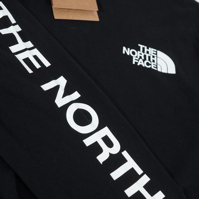 THE NORTH FACE(ザノースフェイス)の◆日本未発売◆NORTH FACE PRD ロングTシャツ/US L 袖ロゴ メンズのトップス(Tシャツ/カットソー(七分/長袖))の商品写真