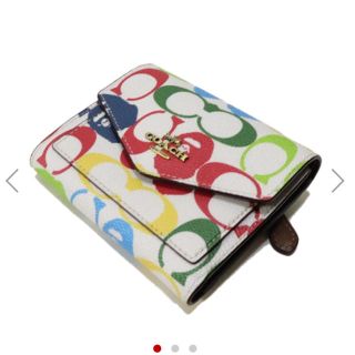 アベイシングエイプ(A BATHING APE)のBAPE X COACH FLAP WALLET(折り財布)