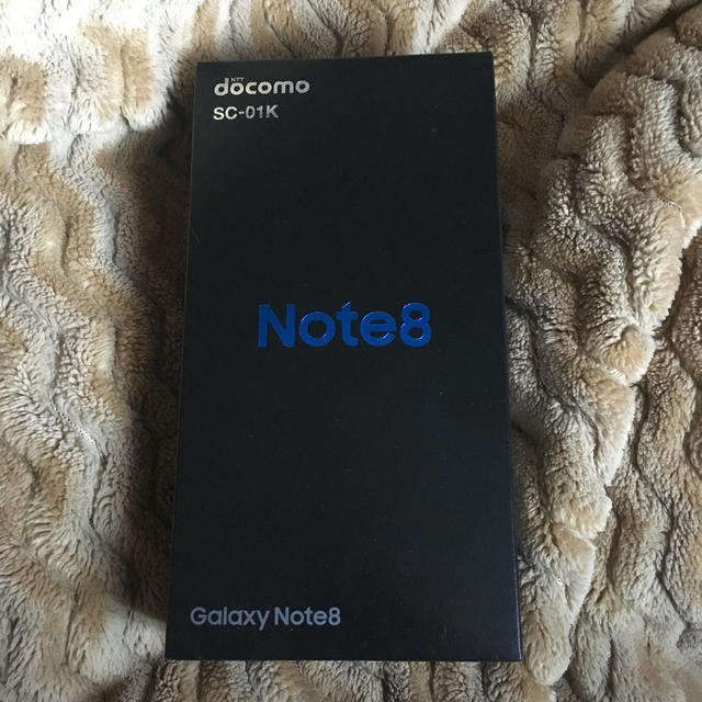 Galaxy(ギャラクシー)のgalaxy note8 sim ロック解除済み SC-01K ブラック スマホ/家電/カメラのスマートフォン/携帯電話(スマートフォン本体)の商品写真