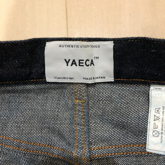 YAECA(ヤエカ)のyaeca デニム 15-14W 34 indigo 超美品 メンズのパンツ(デニム/ジーンズ)の商品写真