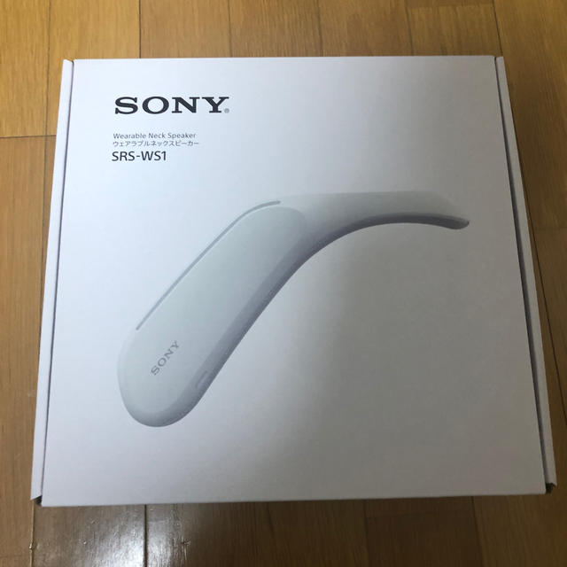 オーディオ機器SONY ウェアラブルネックスピーカー