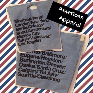 アメリカンアパレル(American Apparel)のamerican apprel BAG(トートバッグ)