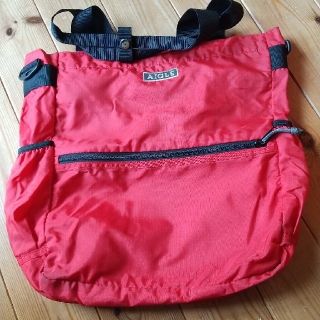 エーグル(AIGLE)の《プチお値引き中》AIGLE  トートバッチ⭐️RED⭐️(トートバッグ)