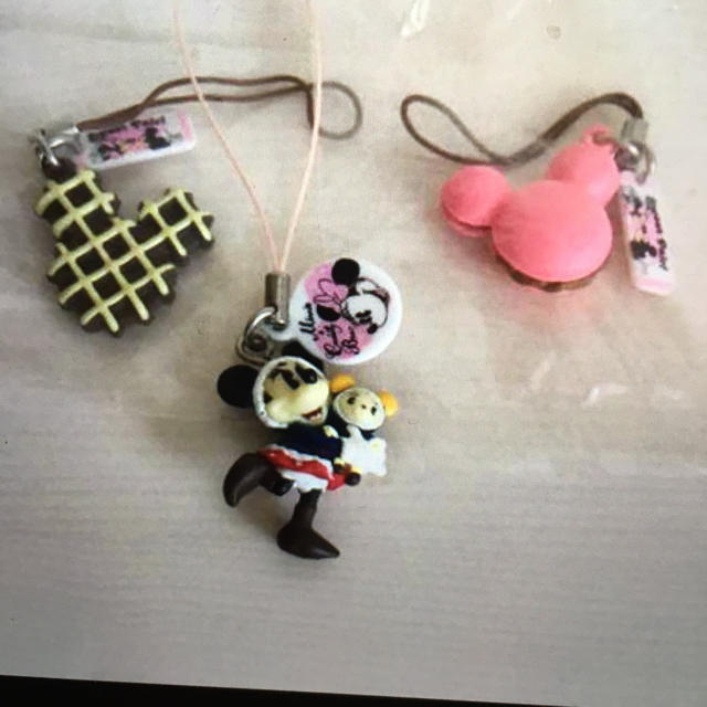 ミニーマウス(ミニーマウス)のミニーちゃん♡ストラップ エンタメ/ホビーのアニメグッズ(ストラップ)の商品写真