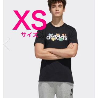 アディダス(adidas)のXSサイズ【新品】ポケモン ピクセル 半袖Tシャツ POKEMON TEE(Tシャツ/カットソー(半袖/袖なし))