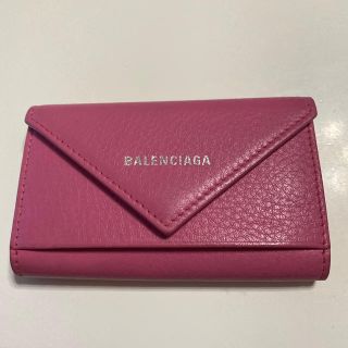 バレンシアガ(Balenciaga)の【美品】バレンシアガ★キーケース★ピンク(キーケース)