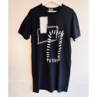 ブラックコムデギャルソン(BLACK COMME des GARCONS)のBLACK COMME des GARÇONS ロング丈Ｔシャツ(Tシャツ/カットソー(半袖/袖なし))