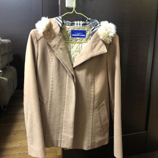 バーバリーブルーレーベル(BURBERRY BLUE LABEL)のバーバリーブルーレーベル！コート^ - ^(ピーコート)