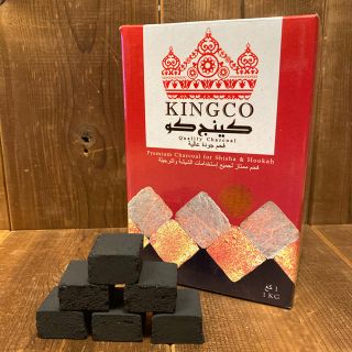 【送料無料】シーシャ用　ココナッツ炭　500g(54ピース)   KINGCO(タバコグッズ)