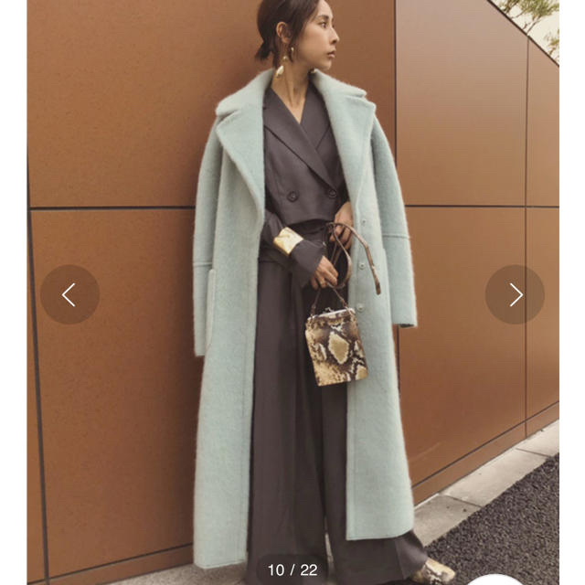 Ameri VINTAGE(アメリヴィンテージ)のBLANKET LIKE FAKE MOUTON COAT レディースのジャケット/アウター(ムートンコート)の商品写真