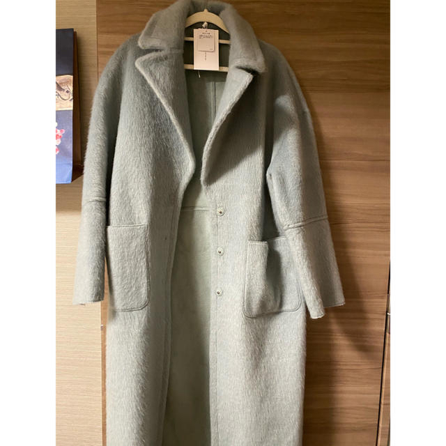 Ameri VINTAGE(アメリヴィンテージ)のBLANKET LIKE FAKE MOUTON COAT レディースのジャケット/アウター(ムートンコート)の商品写真