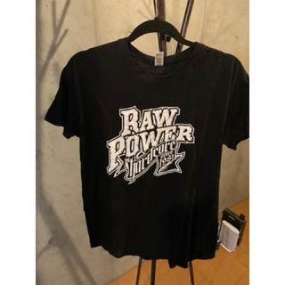 バンドTシャツ　raw power(Tシャツ/カットソー(半袖/袖なし))