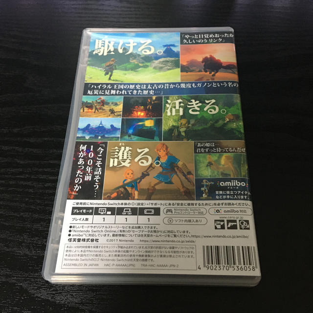 ゼルダの伝説 ブレスオブザワイルド