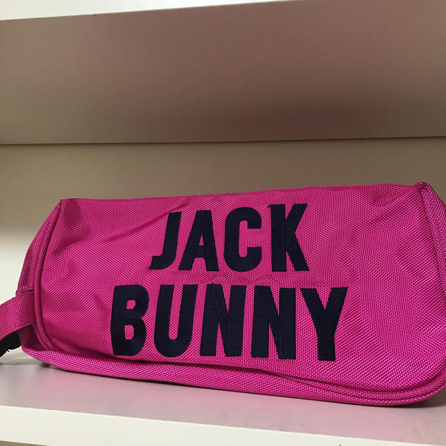 PEARLY GATES(パーリーゲイツ)のjack bunny シューズケース スポーツ/アウトドアのゴルフ(その他)の商品写真