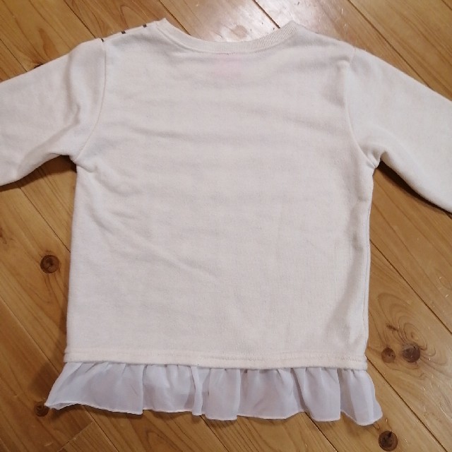 トレーナー　120cm キッズ/ベビー/マタニティのキッズ服女の子用(90cm~)(Tシャツ/カットソー)の商品写真