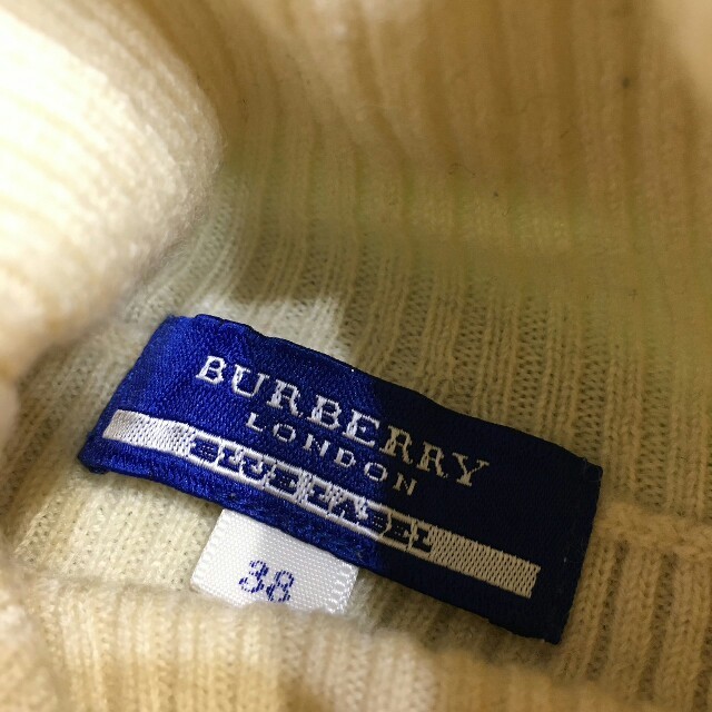 BURBERRY BLUE LABEL(バーバリーブルーレーベル)のburberryバーバリーブルーレーベル　レディタートルネックトップス レディースのトップス(ニット/セーター)の商品写真