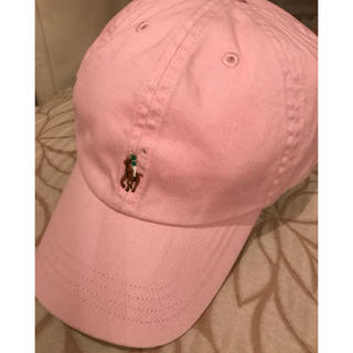 ラルフローレン(Ralph Lauren)のラルフローレン キャップ　ピンク　可愛い♡(帽子)