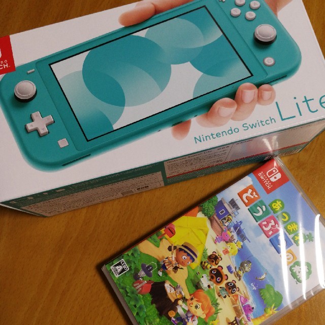 Nintendo Switch  Lite ターコイズとどうぶつの森セット