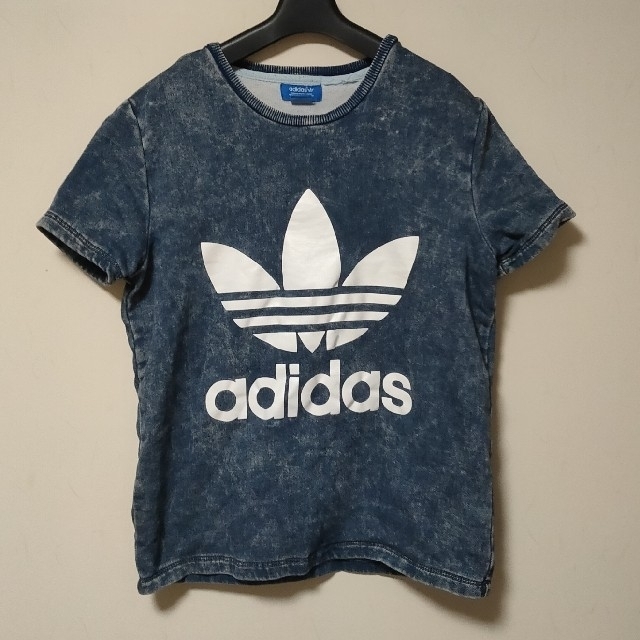 adidas(アディダス)のアディダス デニム Tシャツ レディースのトップス(Tシャツ(半袖/袖なし))の商品写真