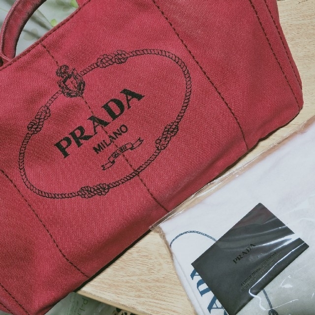 PRADA(プラダ)の正規品 プラダ　カナパトート　ラージサイズ　デニム　キャンバス　バッグ レディースのバッグ(トートバッグ)の商品写真