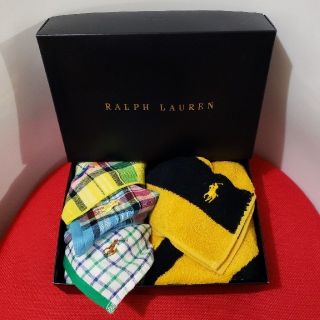 ラルフローレン(Ralph Lauren)のmkn297様専用！RALPH LAUREN　4枚　タオルセット　新品未使用　(タオル/バス用品)