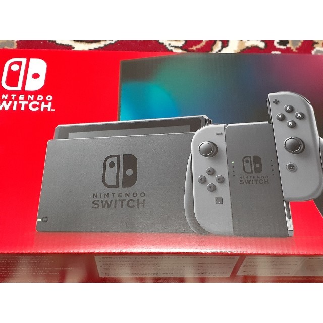 新型　Nintendo Switch　グレー　新品